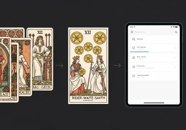 Kad tarot berevolusi dari purba ke skrin digital moden
