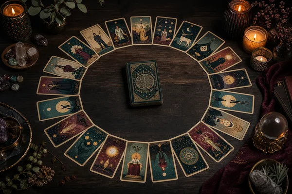 Complete tarot deck overview